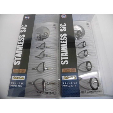 ★当社オリジナル★ステンレスSiC 船竿用ガイドセット／PKWSG2012・PKWSG2014